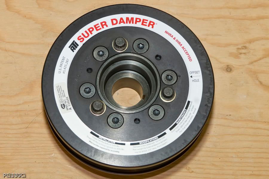 Custom ATI Damper For Big HP Cars